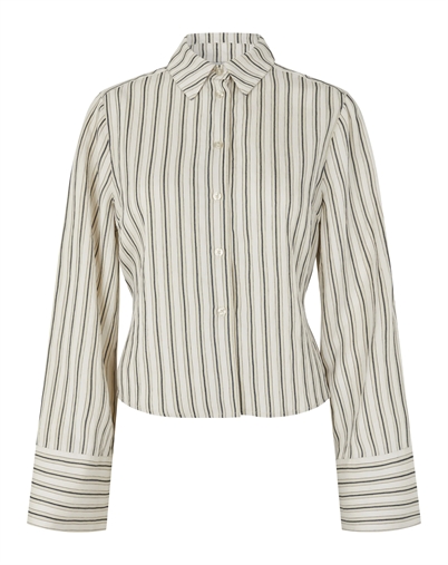 Mbym - Kalana - M Hemd - White Kleo Stripe